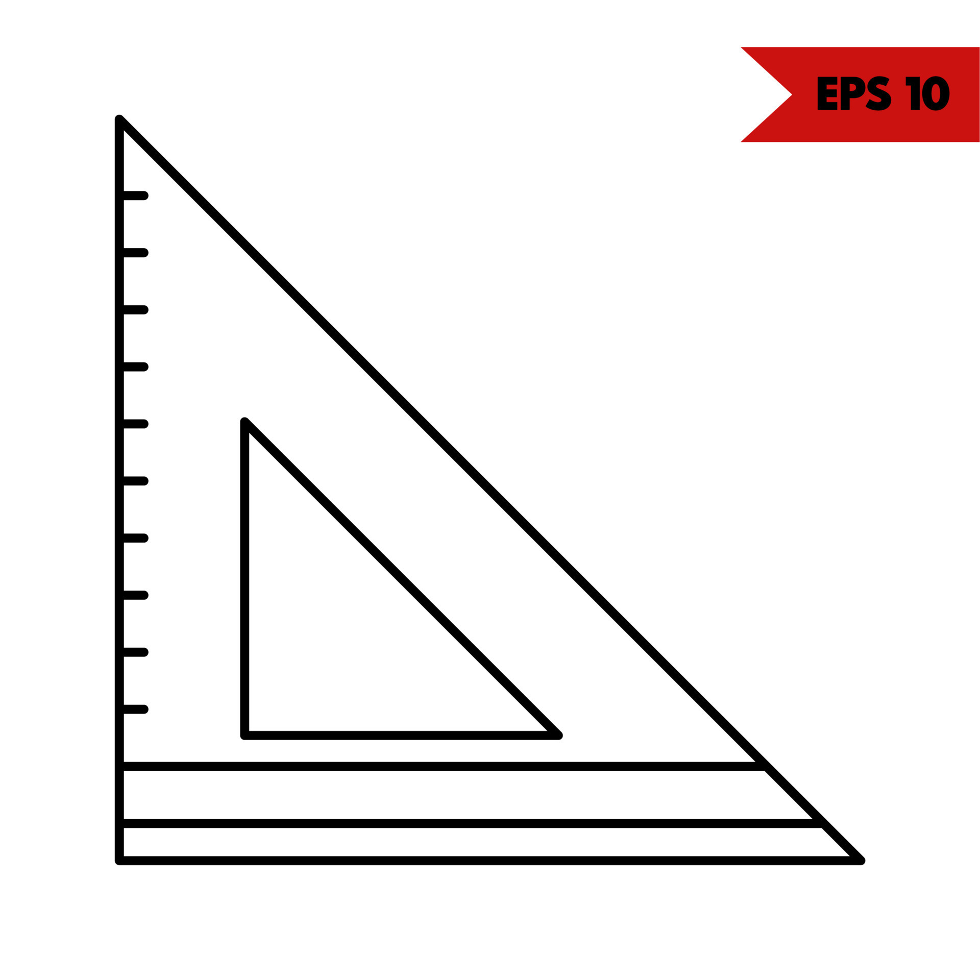 illustration of ruler line icon 16774130 Vector Art at Vecteezy