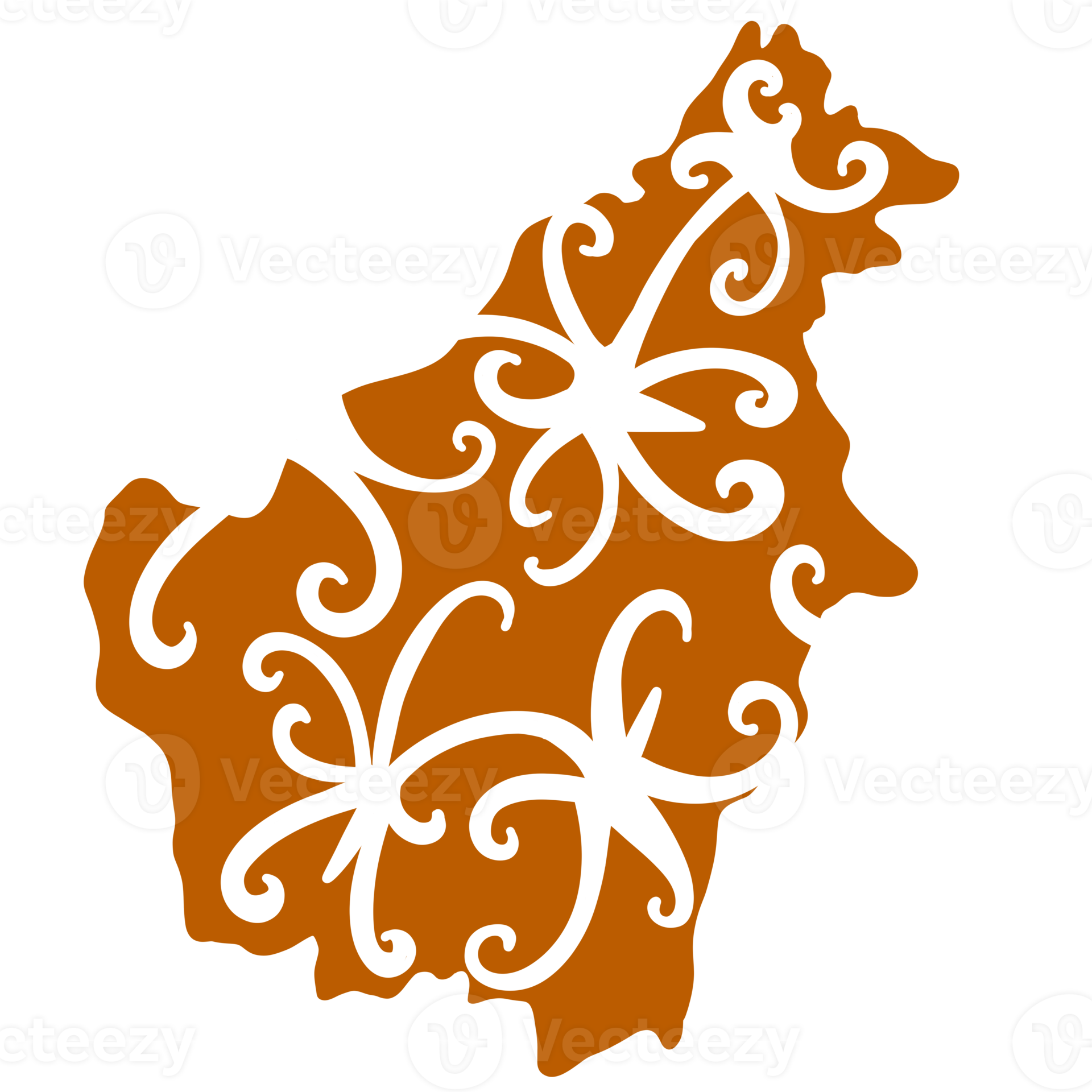 kalimantan isola con dayak modelli 16774402 PNG