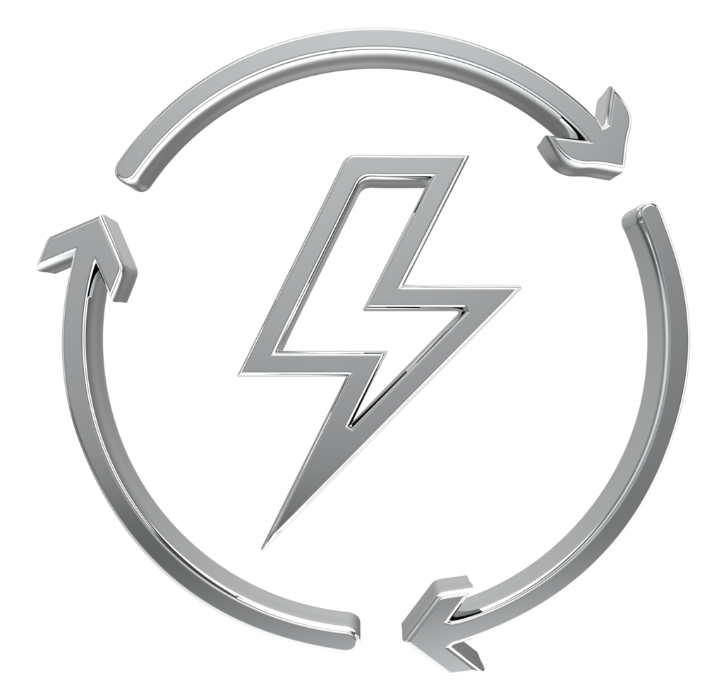 lightning thunderbolt electricity icon png  on transparent background
