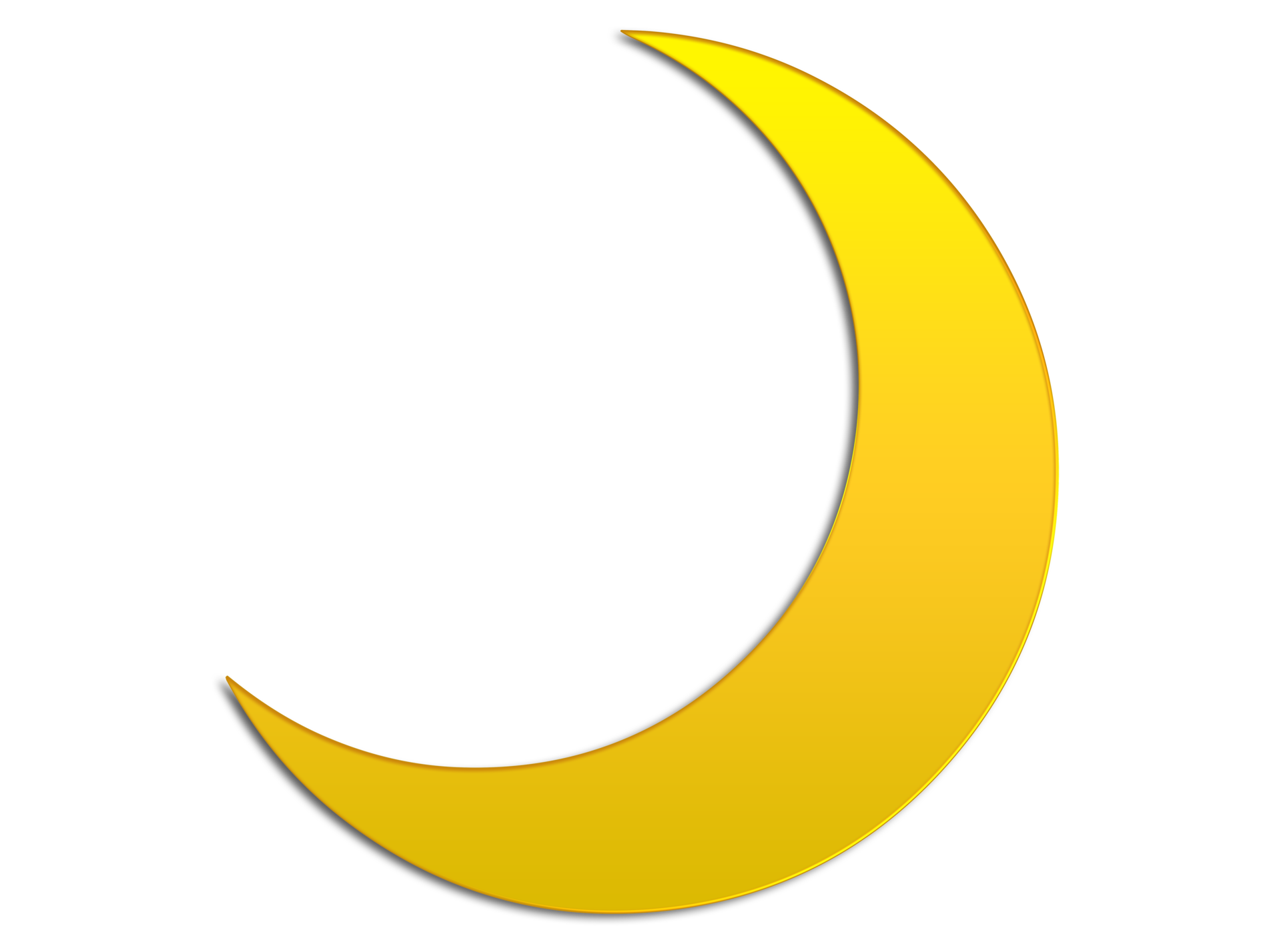 Moon icon on transparent background 16774525 PNG