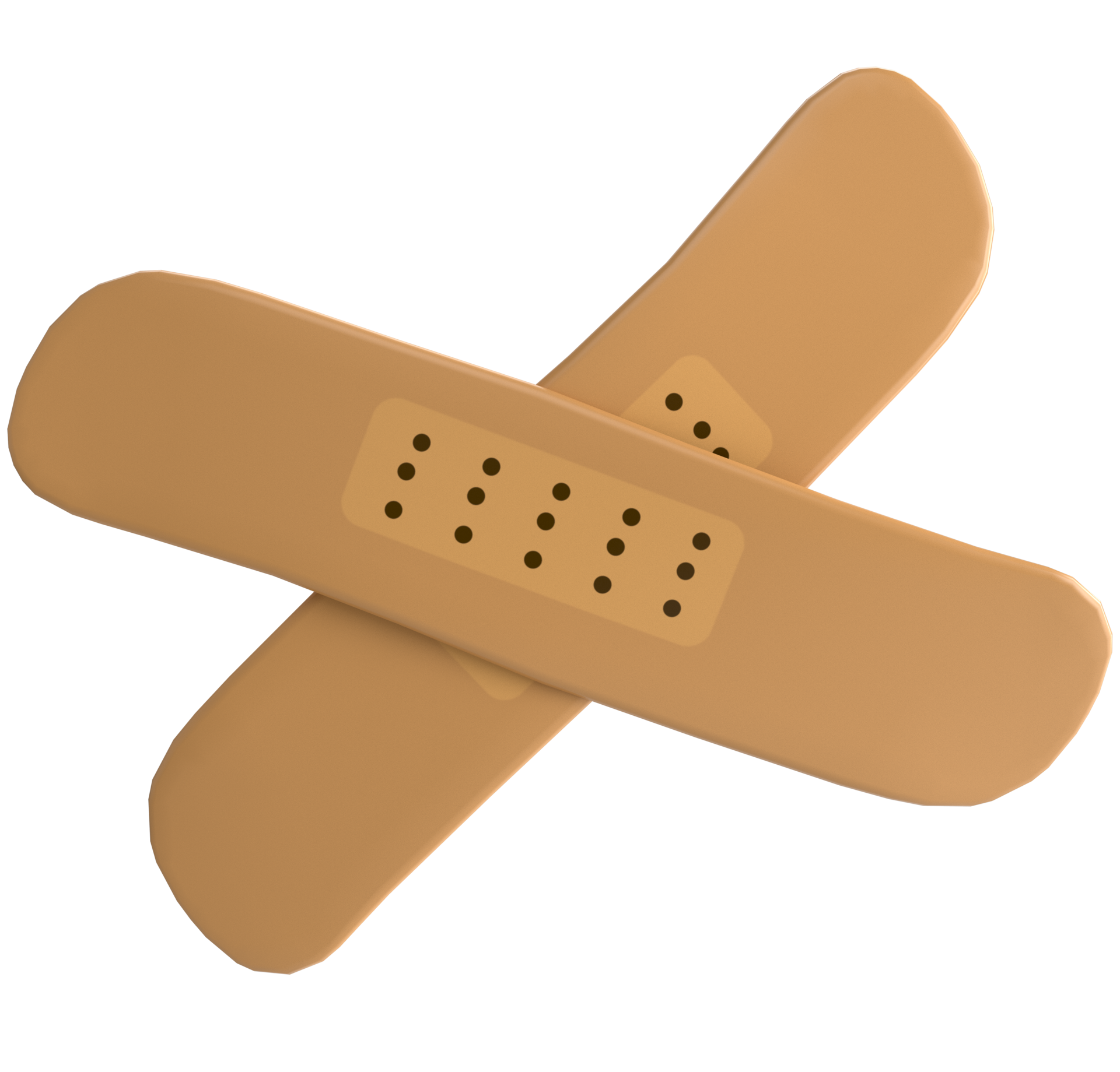 3d bandage elastic medical plasters on transparent background 16774586 PNG