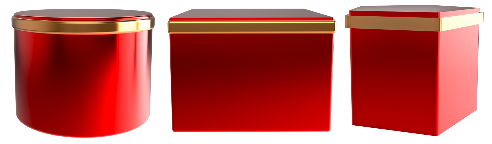 Pedestals or podium on transparent background png