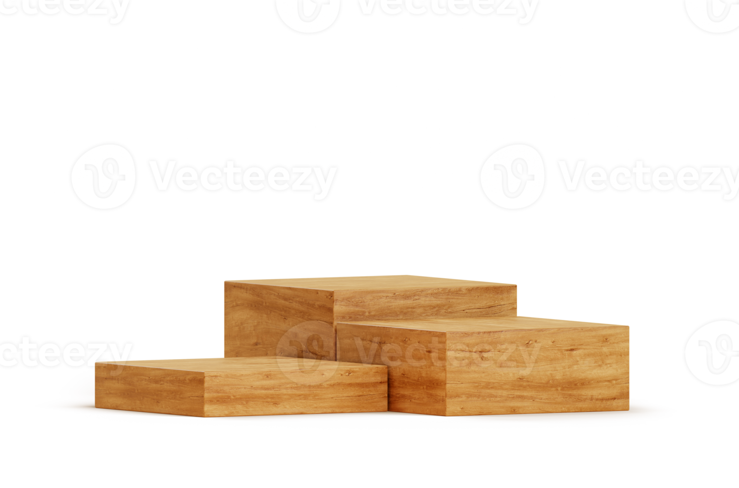 minimo di legno piedistallo Prodotto In piedi vuoto Schermo astratto di legno minimo podio naturale sfondo per Prodotto posizionamento 3d interpretazione png