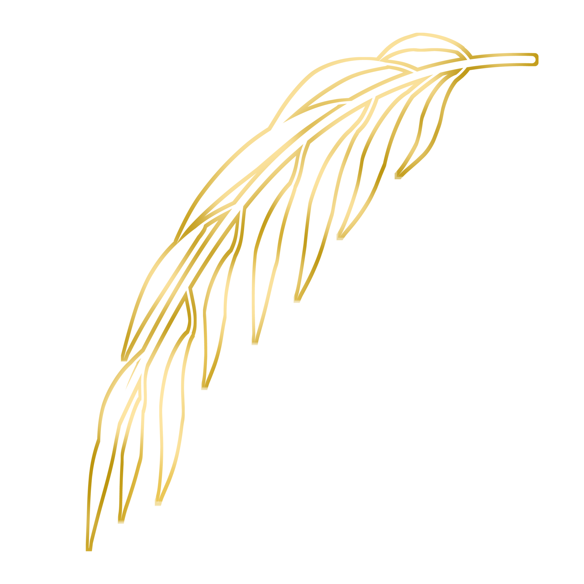 Gold Leaf Illustration 16774972 PNG