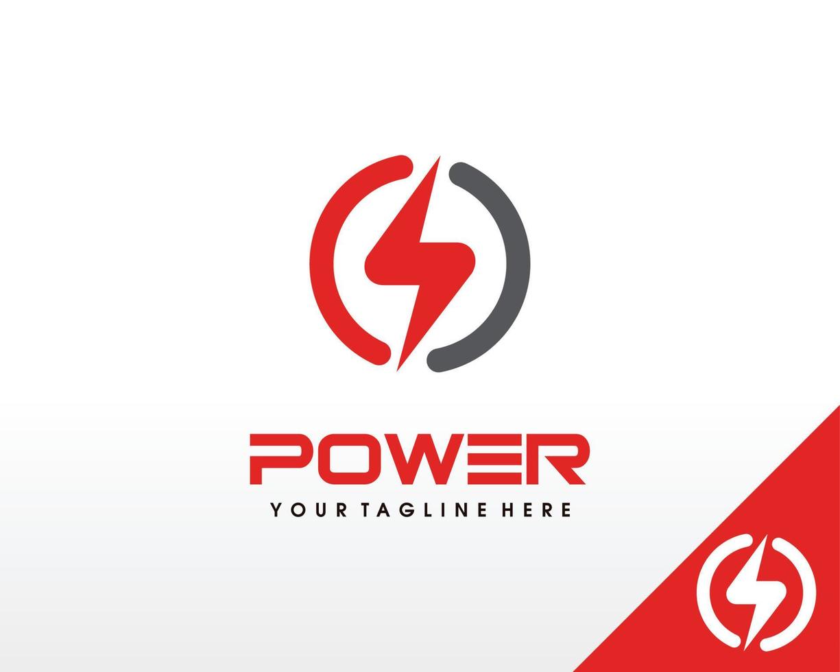 Electric Vehicle logo. Electrical logo design vector