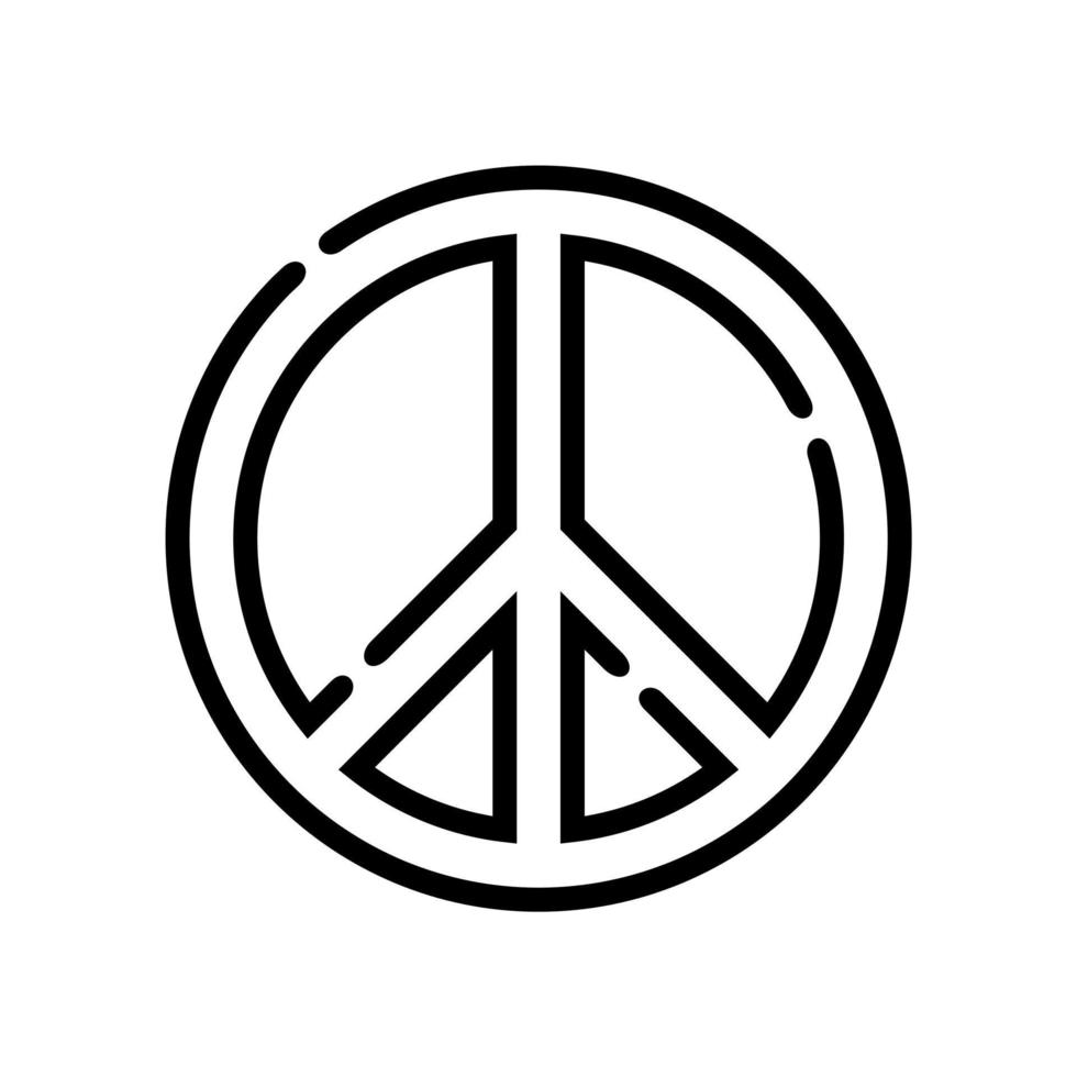 Peace icon. Peace icon sign. Peace symbols. Peace logo. vector design illustration