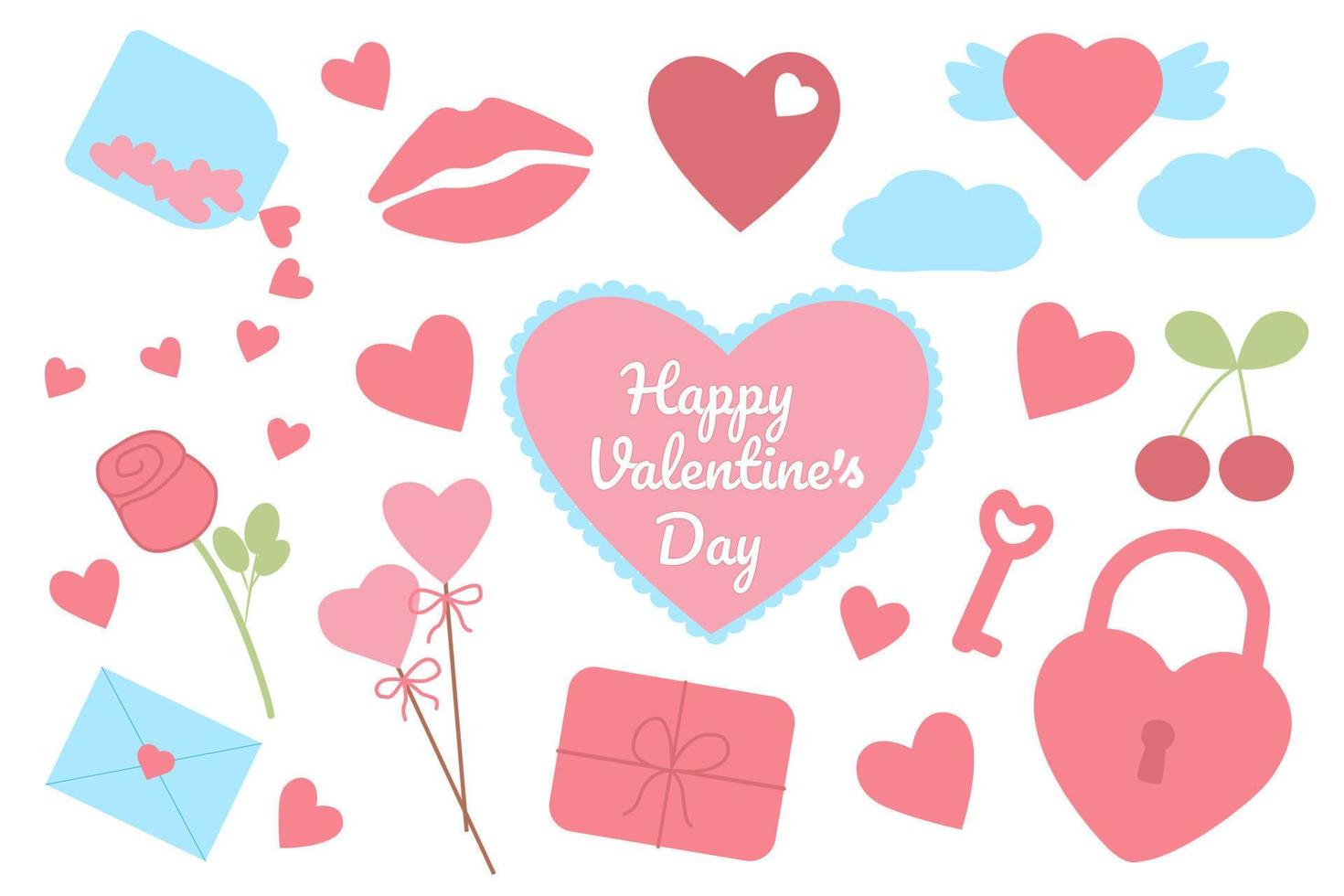 Happy Valentine's day vector