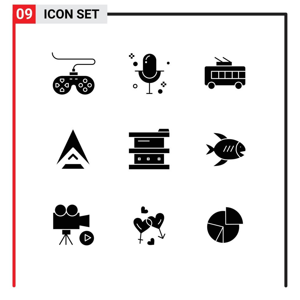 paquete de iconos de vector de stock de 9 signos y símbolos de línea para elementos de diseño de vector editables de biología crypto moneda bus crypto ark