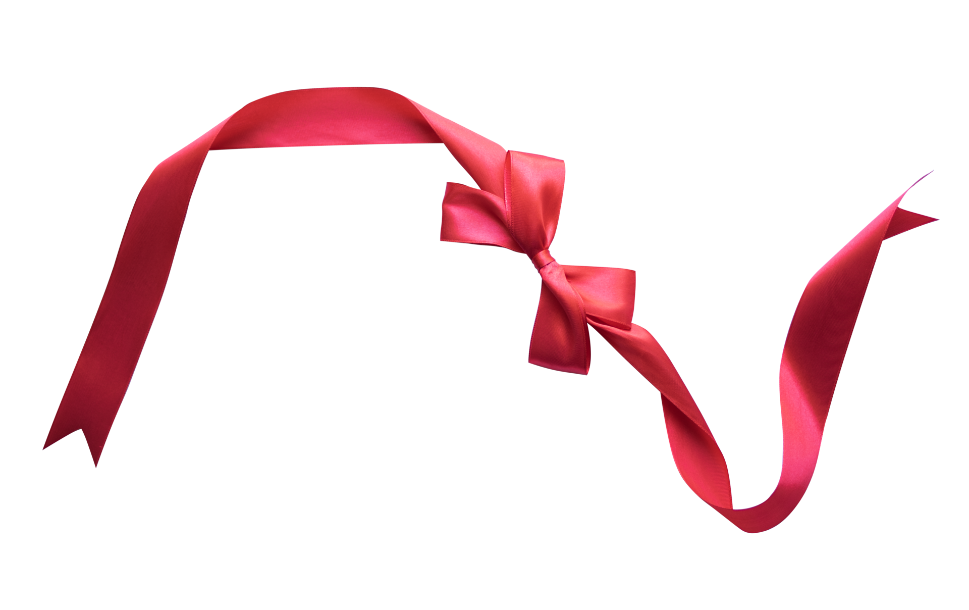 Free red bow ribbon for ornament design 16775710 PNG with Transparent