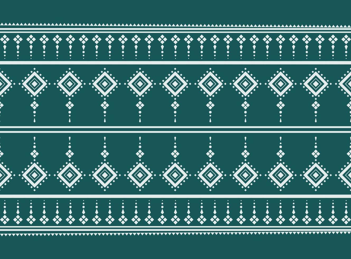 Geometric ethnic oriental pattern background. Pattern design in boho style. Design for texture, wrapping, clothing, batik, fabric, wallpaper and background. Pattern embroidery design. vector