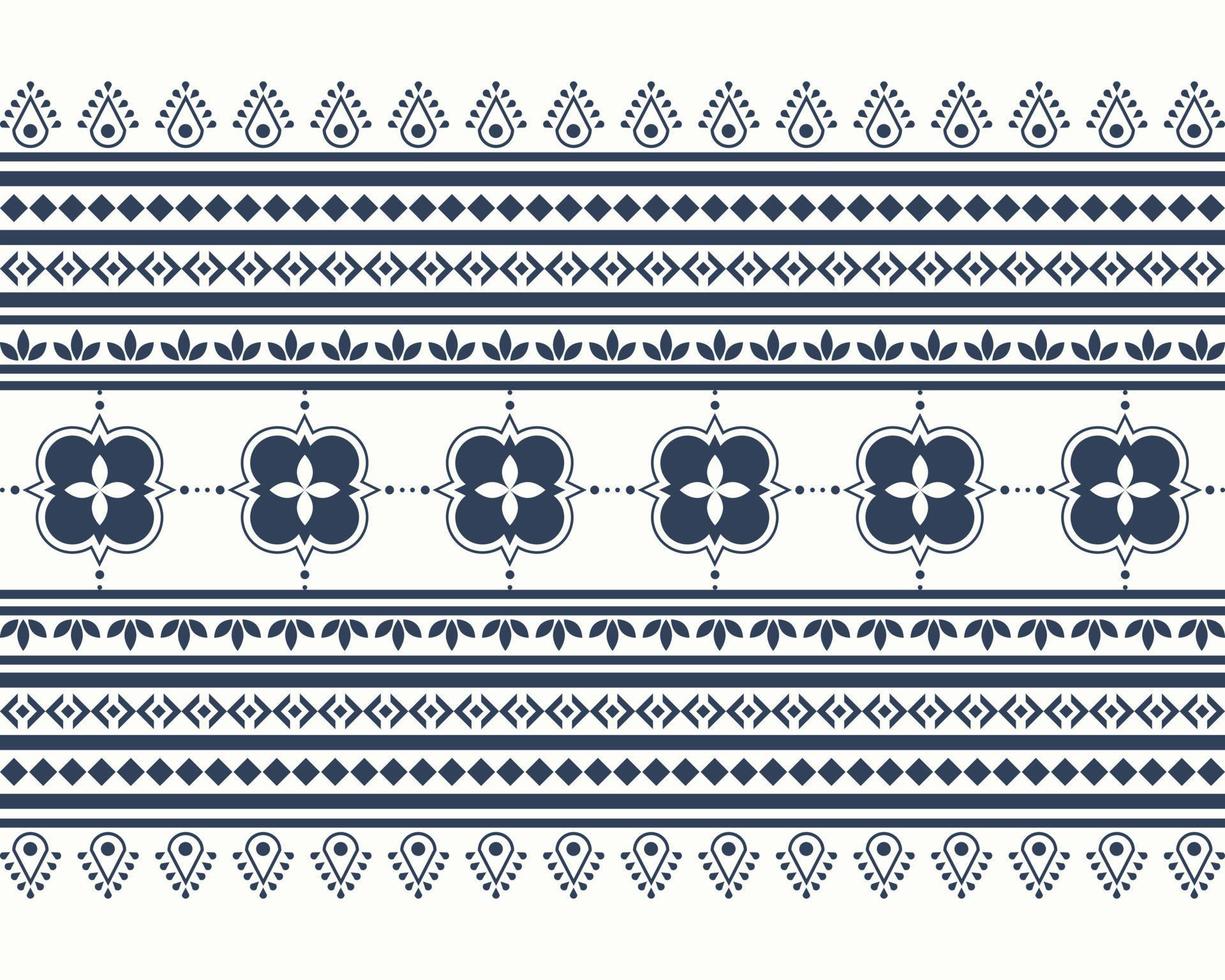 fondo de patrón oriental étnico geométrico. diseño de patrones en estilo boho. diseño para textura, envoltura, ropa, batik, tela, papel tapiz y fondo. diseño de bordado de patrón. vector