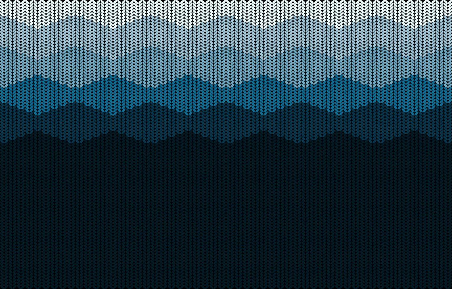 patrón textil de tejido de punto degradado azul. línea geométrica abstracta rayas gráficas sin costuras dibujando patrones de punto fondo de ropa. estilo de bordado gráfico de línea de diseño moderno. vector