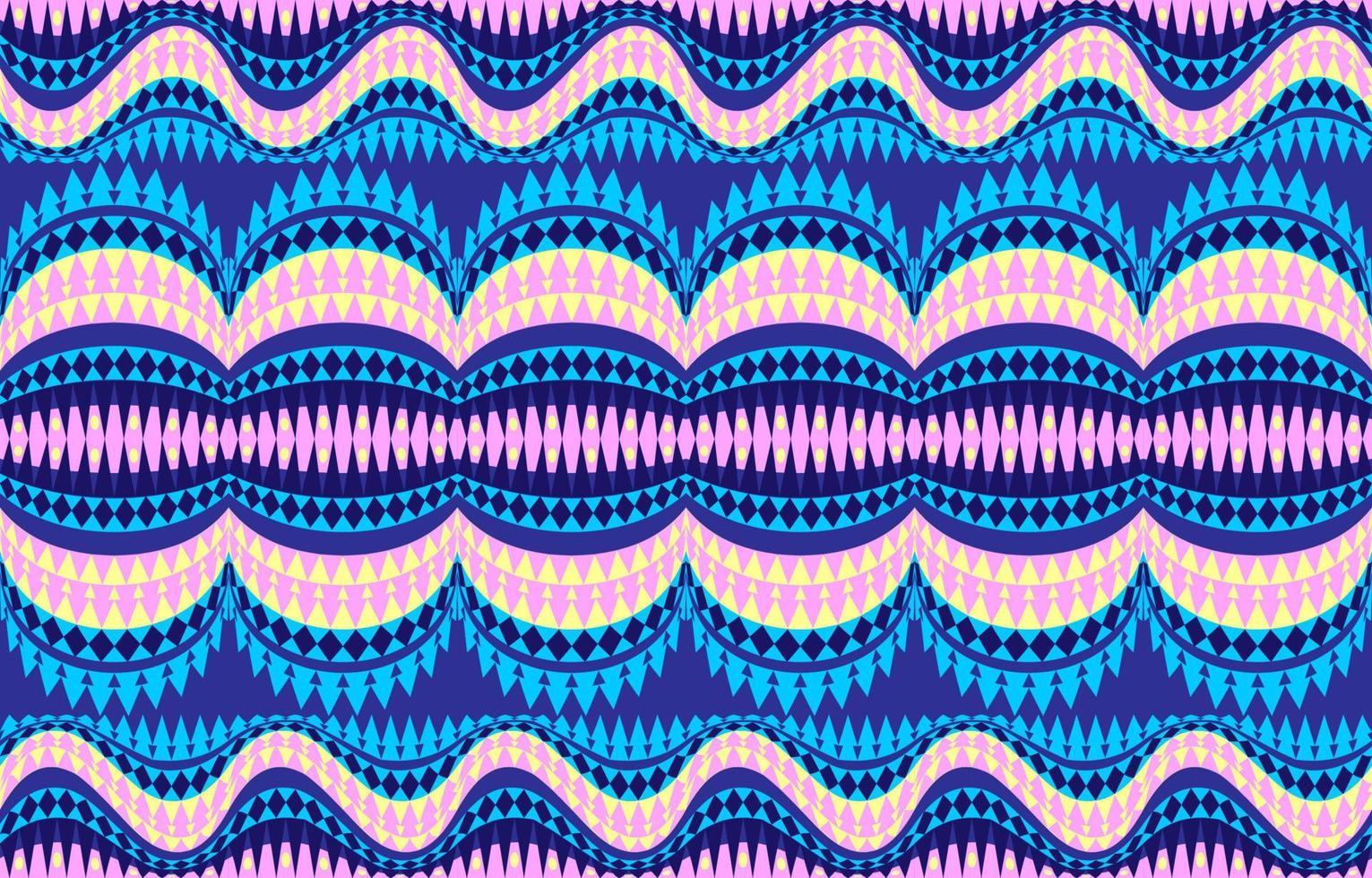 tela textil patrón ondulado diagonal curva rayas. étnico geométrico tribal nativo azteca arabesco tela alfombra indio árabe africano patrones sin fisuras. estilo de bordado gráfico de línea ornamentada. vector. vector