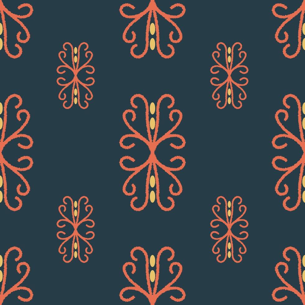 Fondo de textura de patrones sin fisuras abstracta de porcelana antigua elegante adornado. estilo geométrico étnico tribal vintage retro moderno. tela textura textil patrones sin fisuras telón de fondo arte impresión vector. vector