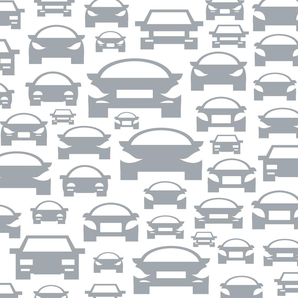 Background made of cars. A vector illustration