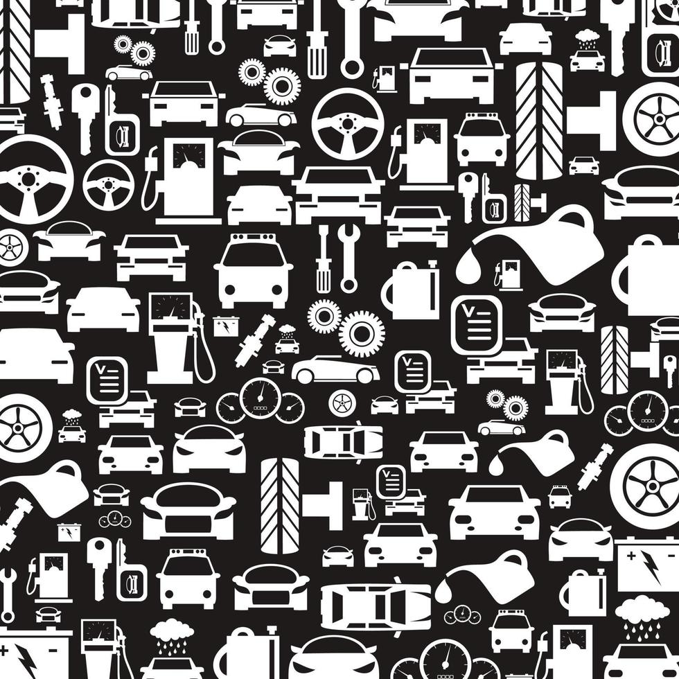 Background made of cars. A vector illustration