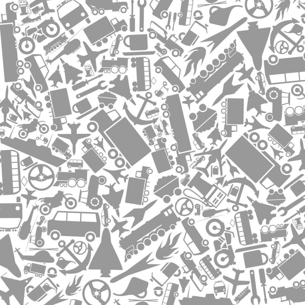 Grey background on a theme transport. A vector illustration