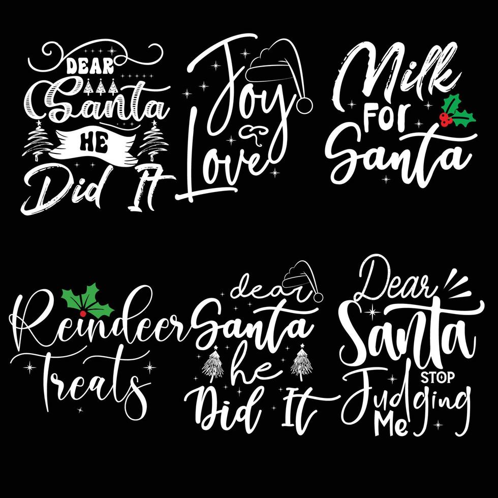 Christmas Mega Bundle vector