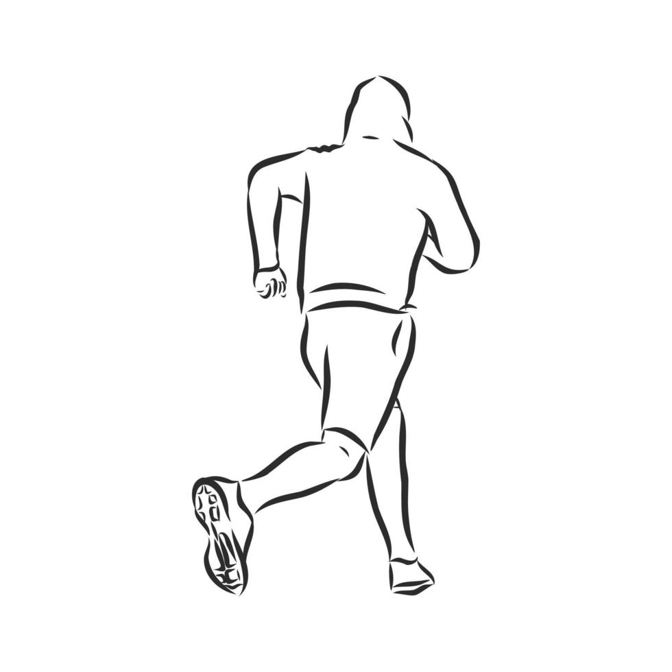 runner vector sketch