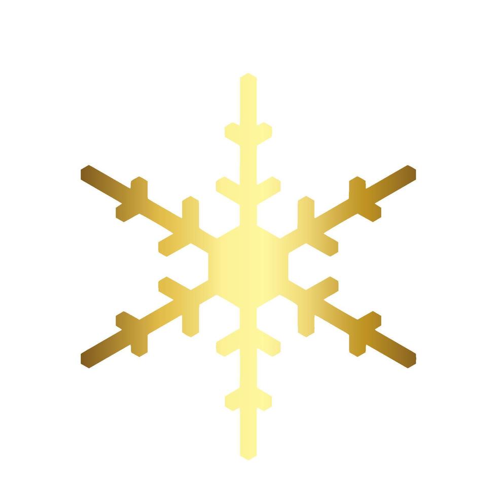 Vector  snowflake  icon.  illustration for web