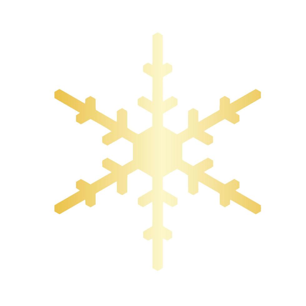 Vector  snowflake  icon.  illustration for web