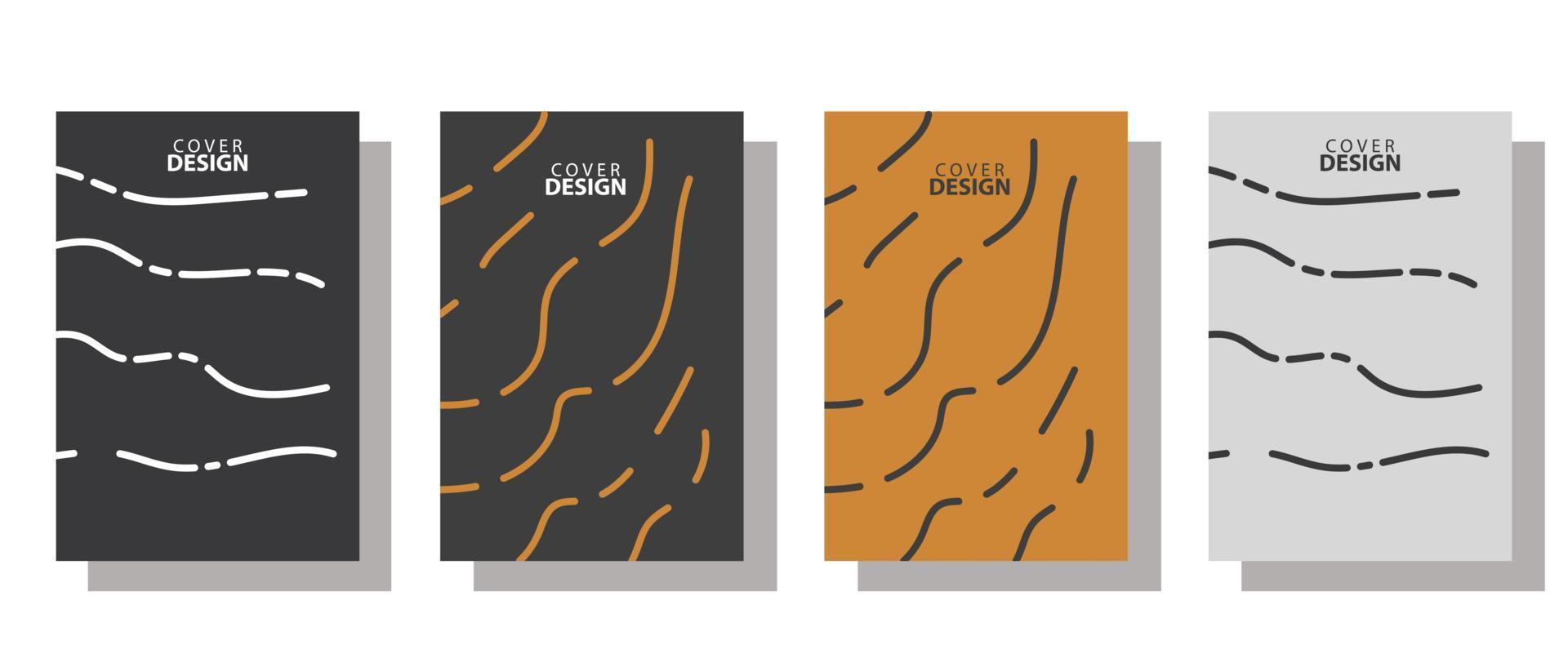 dotted line illustration background vector