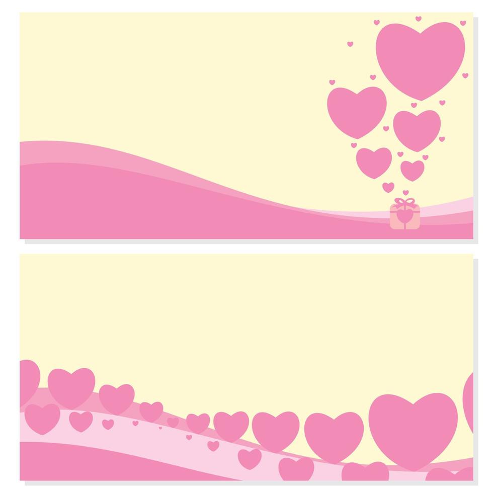 Valentines day sale background with hearts and curved lines. Vector illustration. Wallpapers, flyers, invitations, posters, brochures, banners