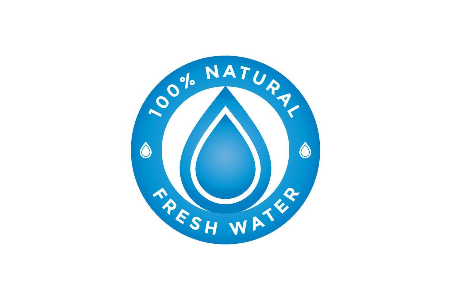 natural water icon. water drop sign. vector illustration elements