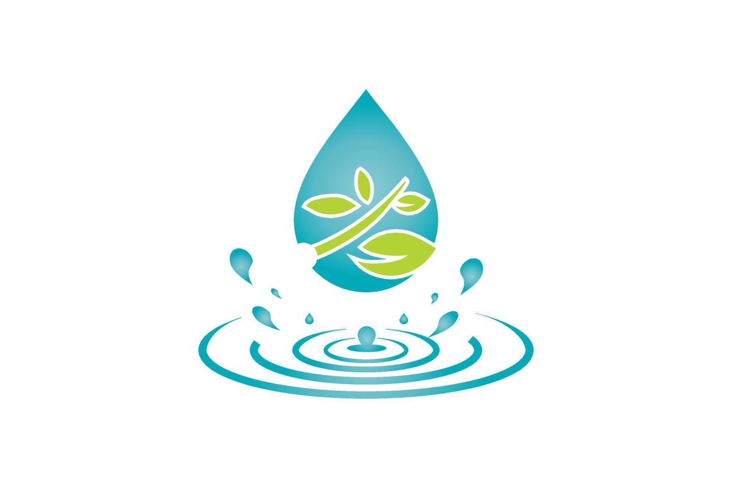 water drop icon. vector illustration elements