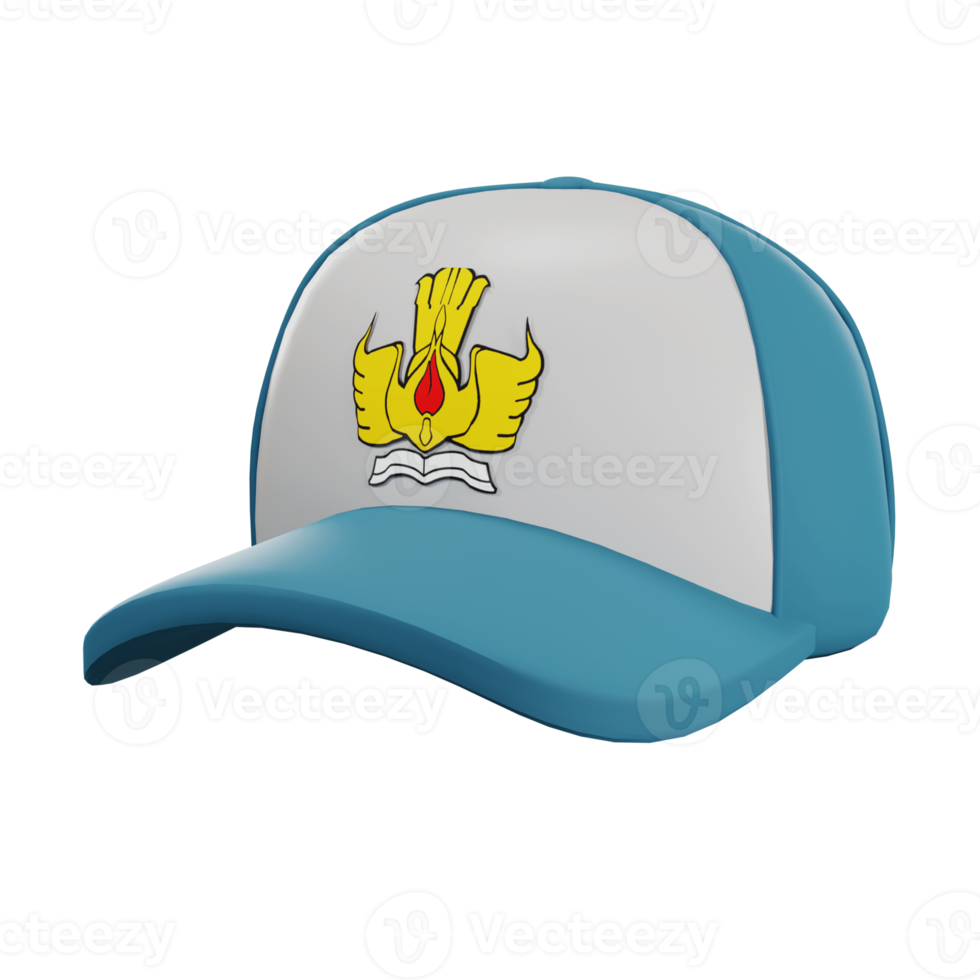 casquette de lycée 3d png