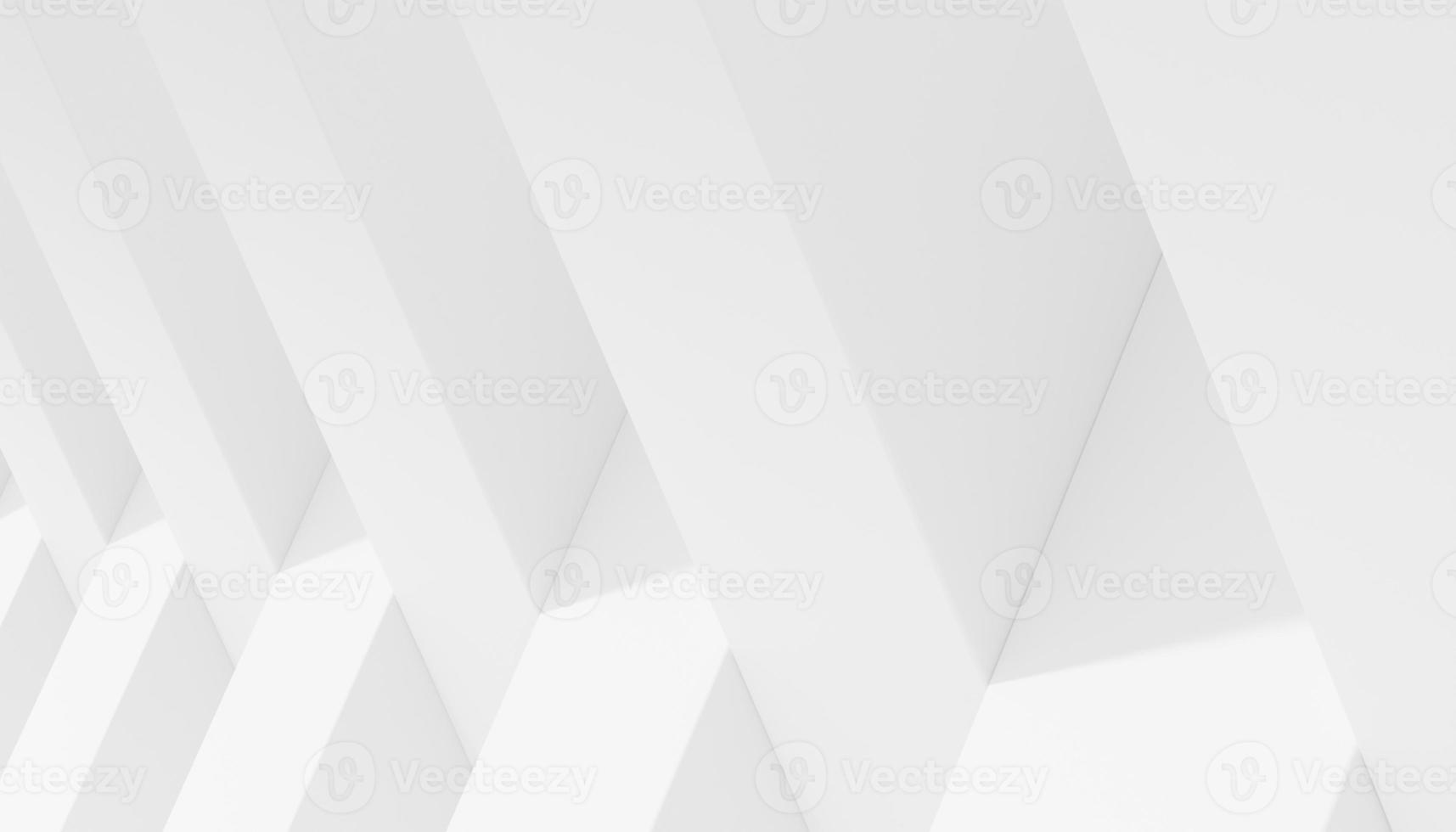 Abstract 3d render, modern geometric background photo