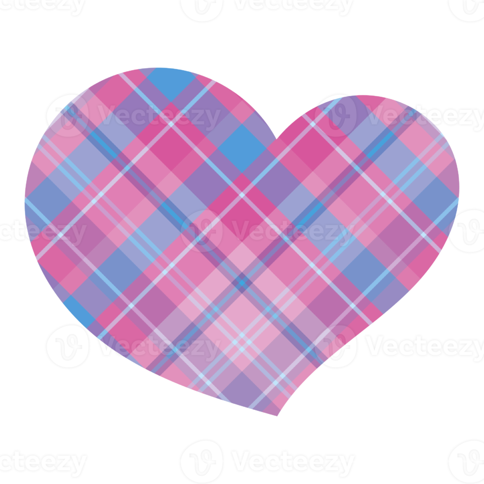 bufalo plaid cuore clipart png, bufalo plaid cuore sublimazione, plaid cuore png