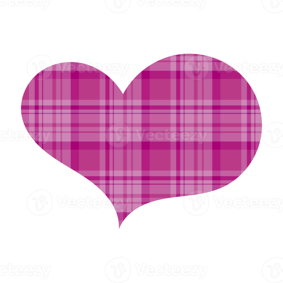 Buffalo Plaid Heart clipart PNG, Buffalo Plaid Heart Sublimation, Plaid Heart PNG