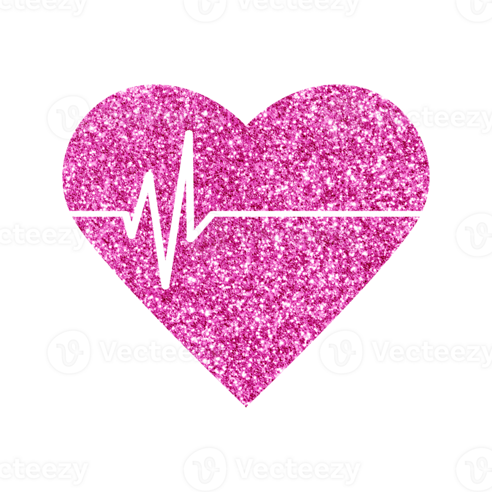Glitter Heart Clipart PNG, Heart PNG 16779418 PNG