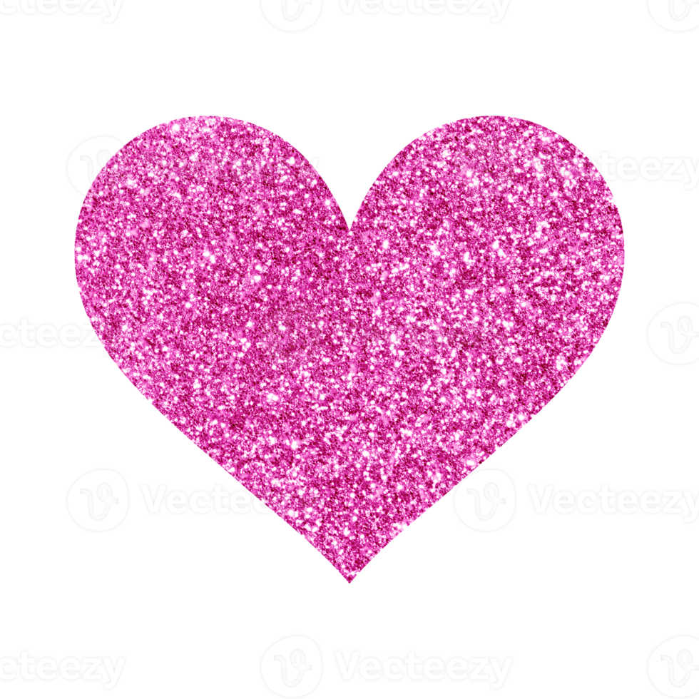 paillettes coeur clipart png, coeur png