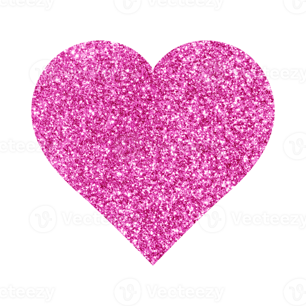 paillettes coeur clipart png, coeur png