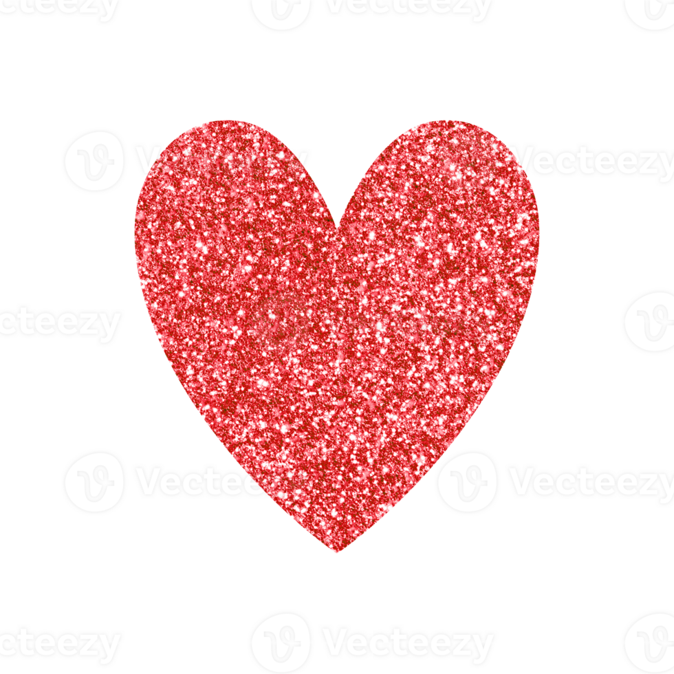 Glitter Heart Clipart PNG, Heart PNG 16779463 PNG