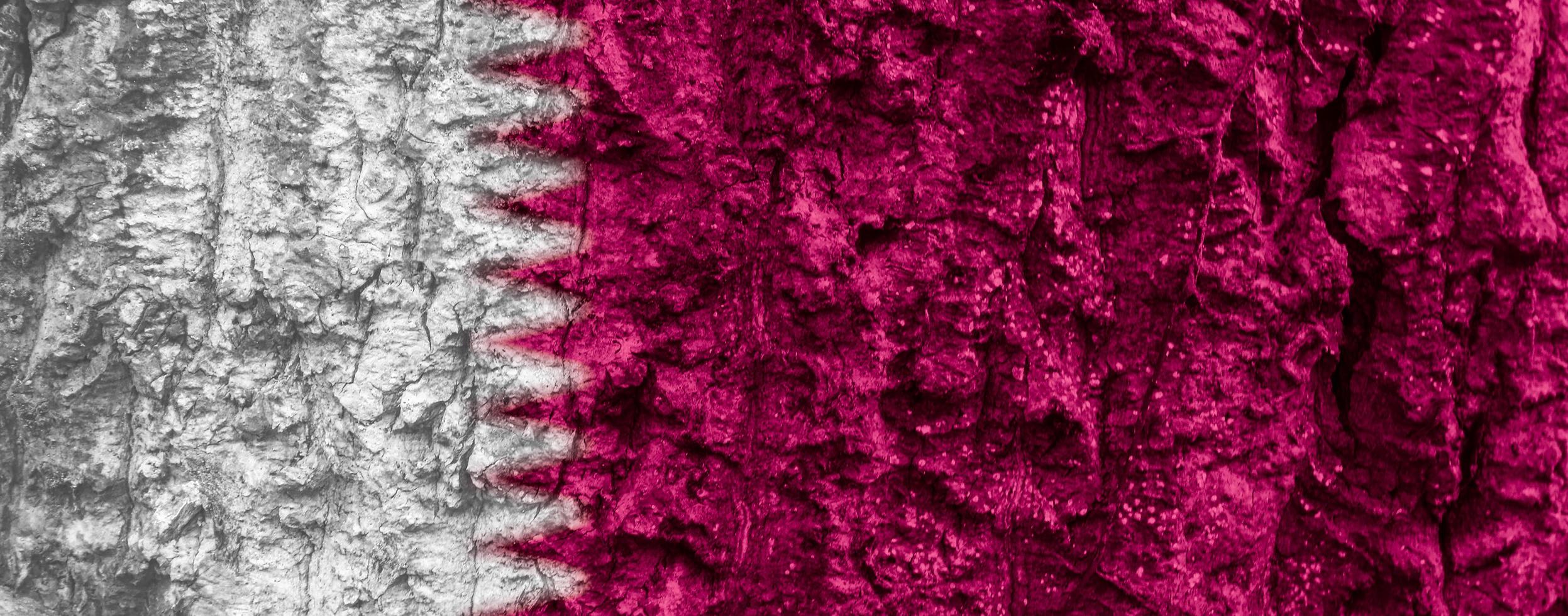 Qatar flag texture as a background photo