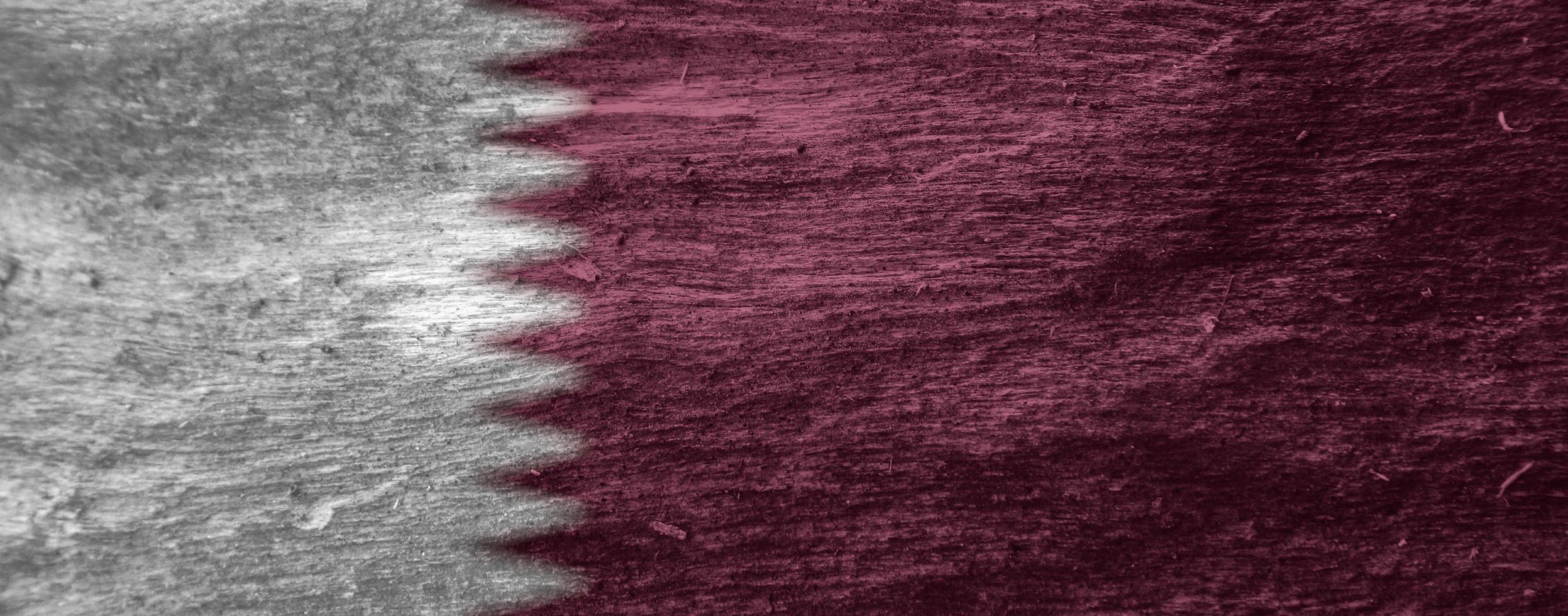 Qatar flag texture as a background photo