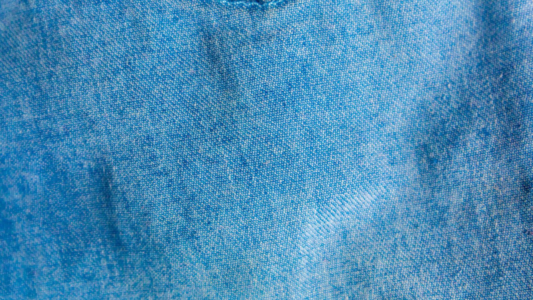 blue denim texture as background photo