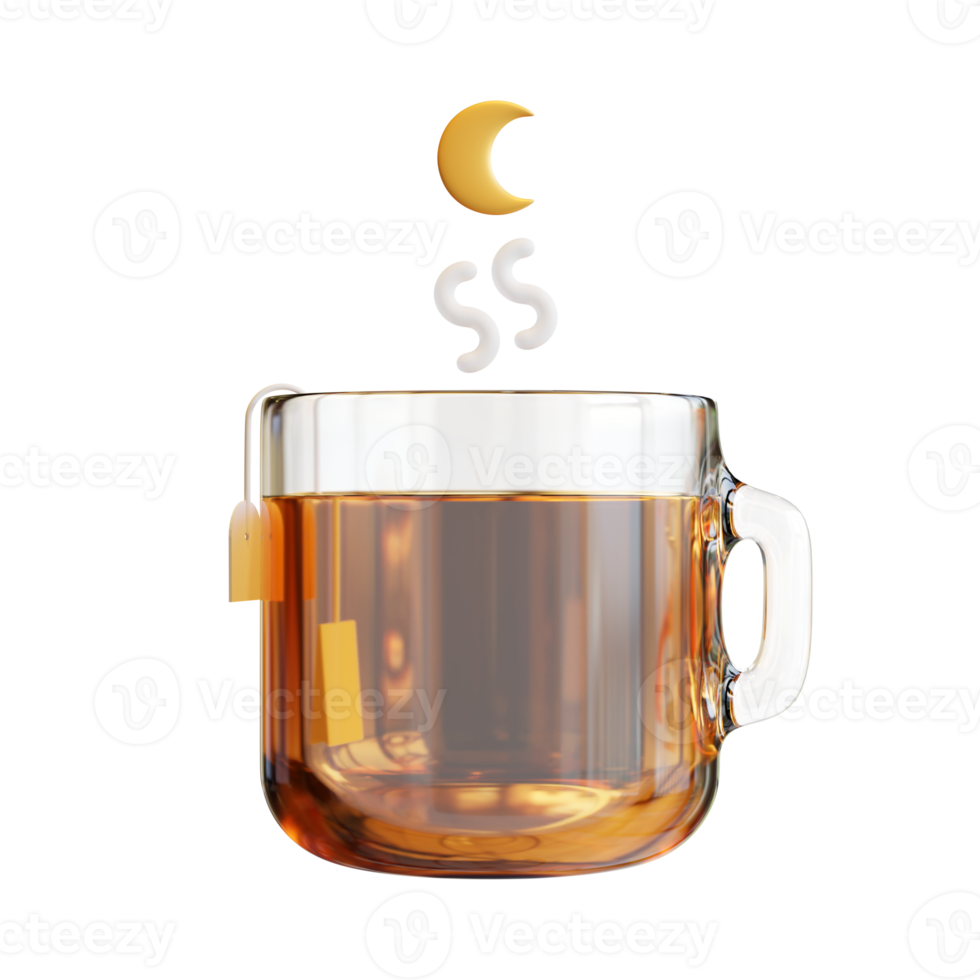 Ramadan Iftar 3D Render Element 02 png