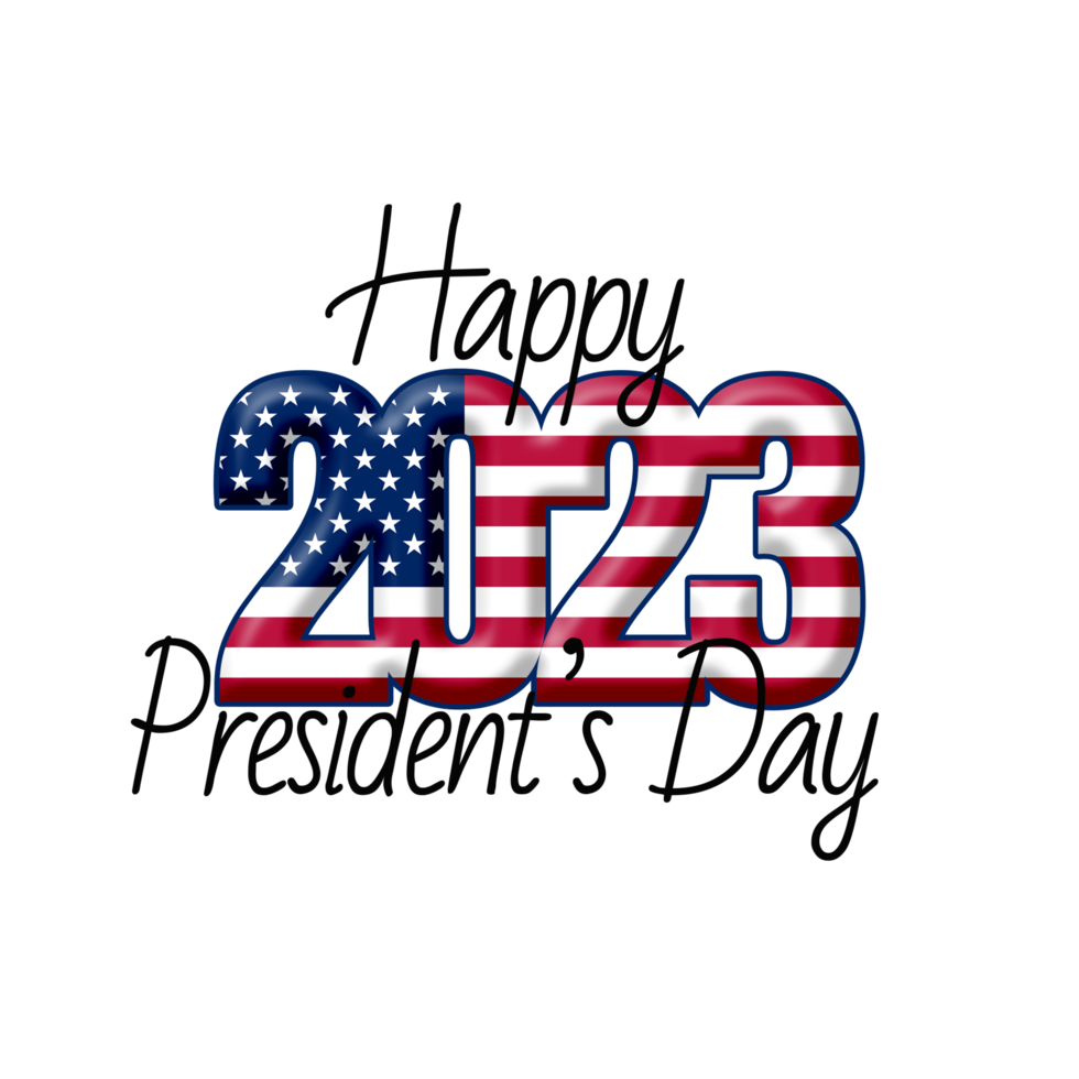 Presidents Day Background Design. png