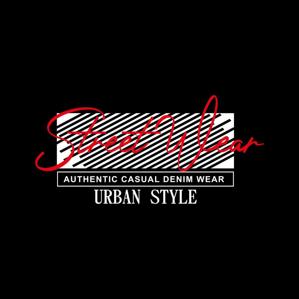 urban style text vector typography design