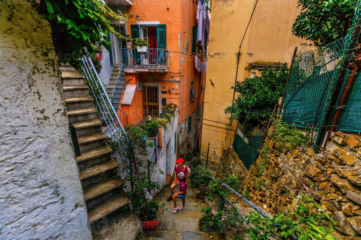 Portofino village on Ligurian coast in Italy photo