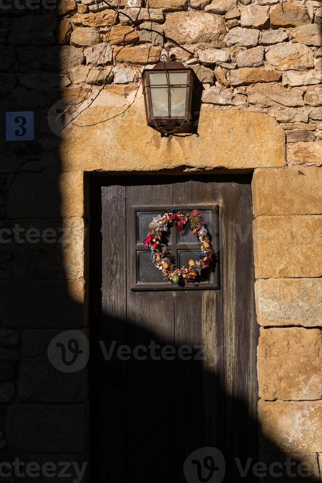 vistas de las ciudades de la costa brava foto