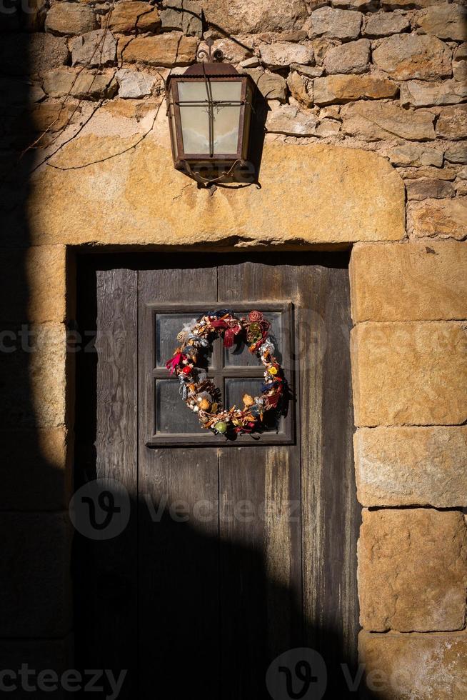 vistas de las ciudades de la costa brava foto