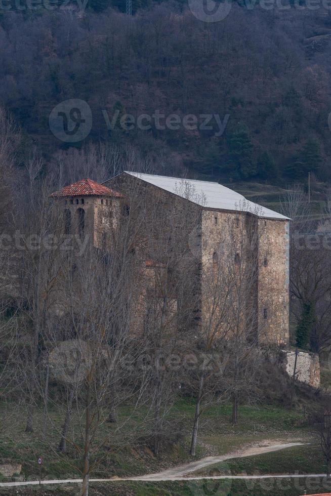 vistas de las ciudades de la costa brava foto