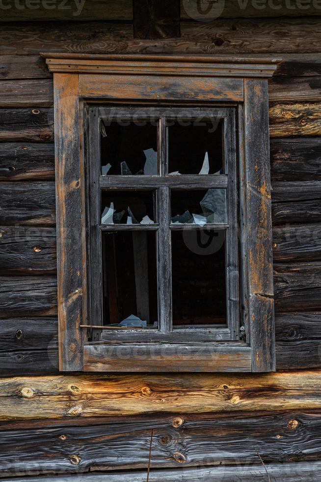 Old Traditional Houses in Latvia photo