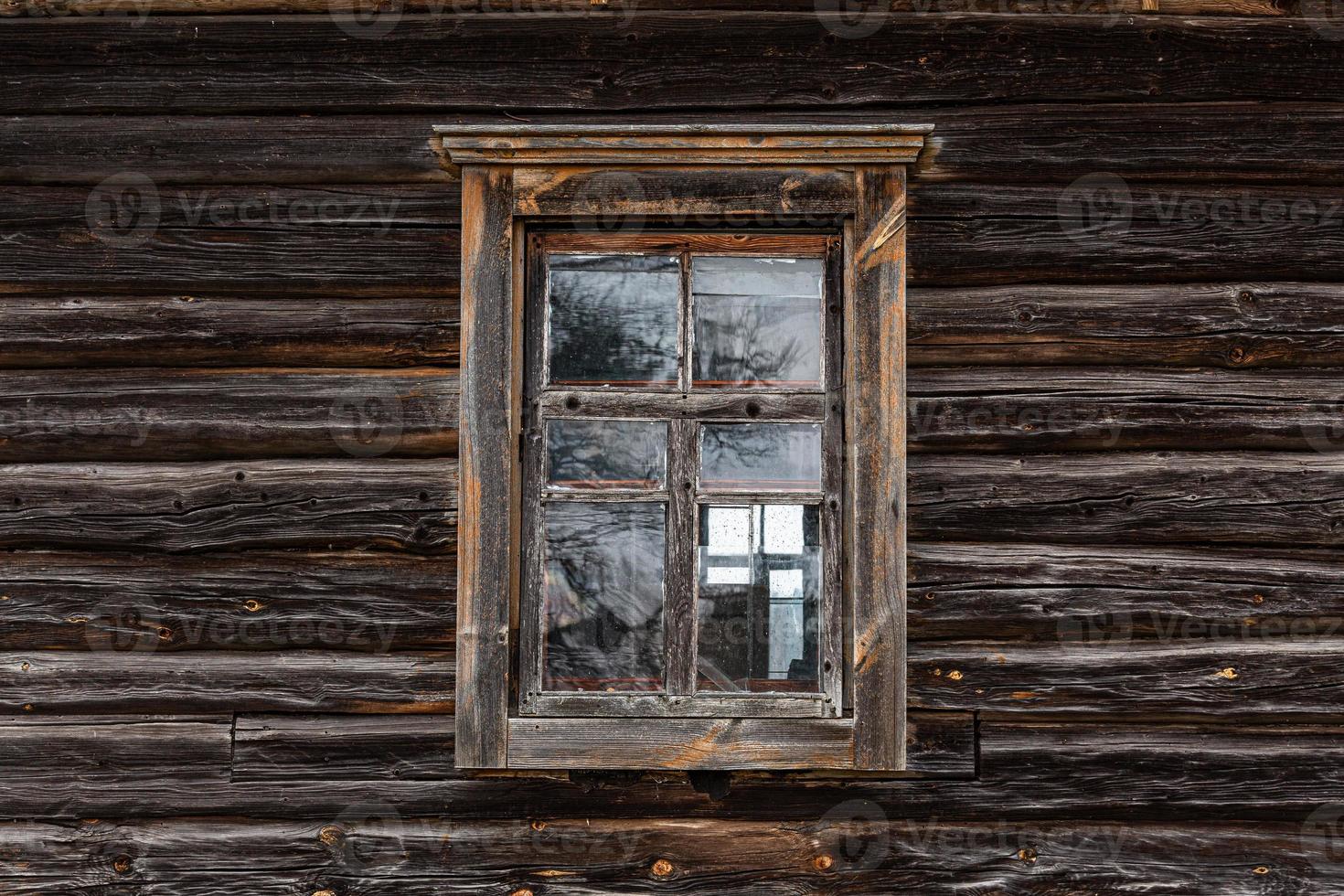 Old Traditional Houses in Latvia photo