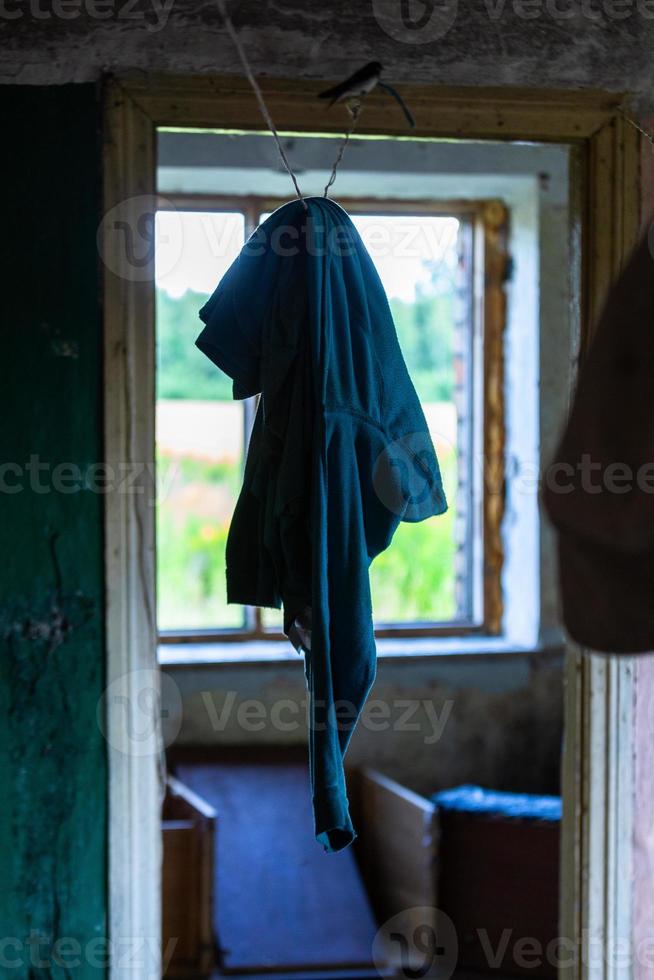 Abandoned Living Room photo